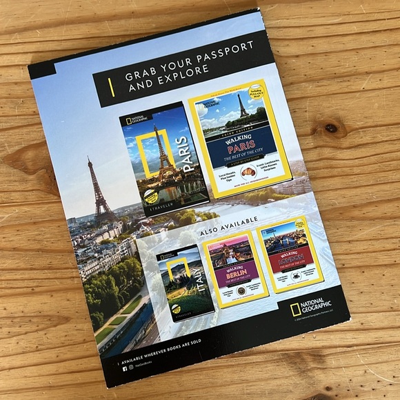 National Geographic 2024 HIDDEN PARIS excellent coffee table book/magazine. - Picture 3 of 6